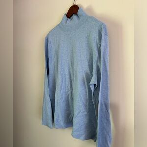 Pendleton Light Blue Turtleneck Sweater